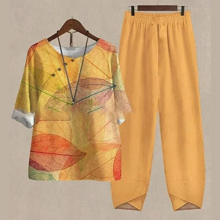 Women's Summer 2-Piece Outfit Set-The Yellow Prime