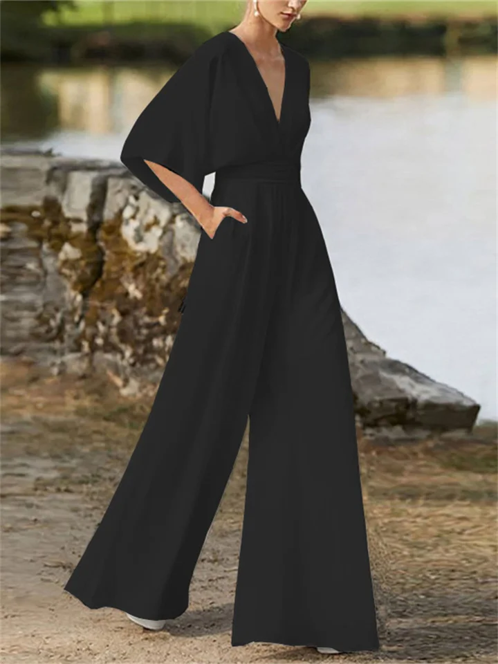 Women's Timeless Elegant Overall Jumpsuit-The Yellow Prime