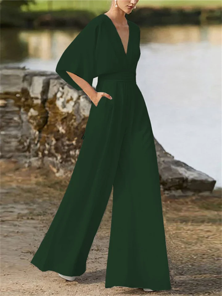 Women's Timeless Elegant Overall Jumpsuit-The Yellow Prime