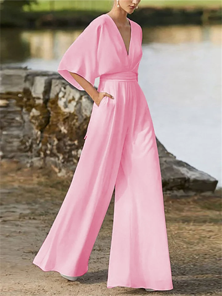 Women's Timeless Elegant Overall Jumpsuit-The Yellow Prime