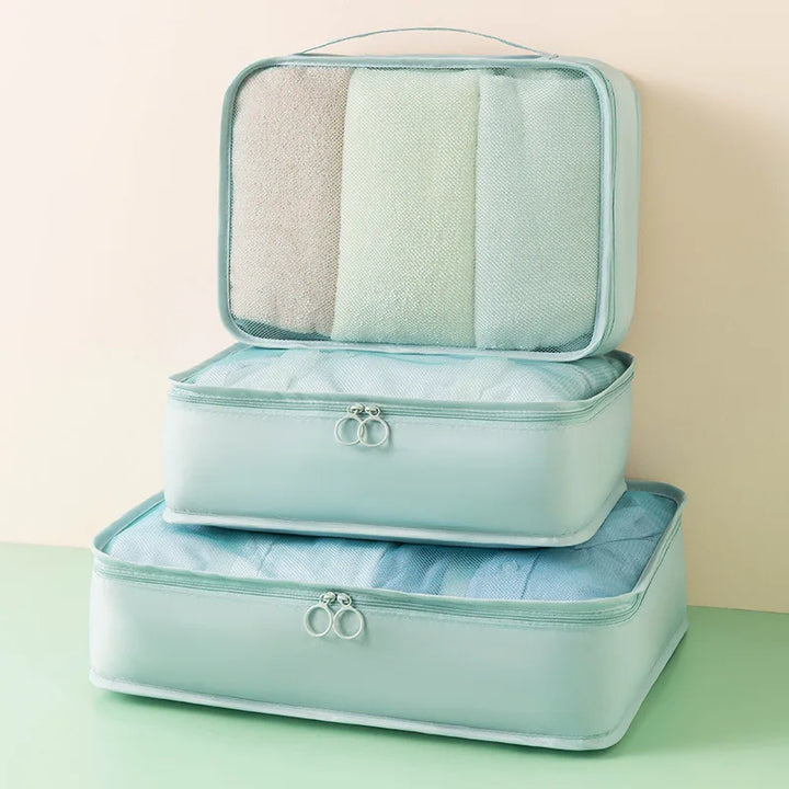 Women's Travel Storage Bag Set - Large Capacity Luggage Organizer-The Yellow Prime