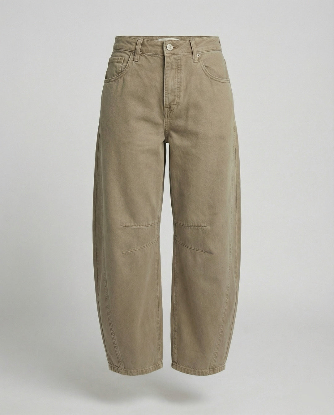 Women's Trendy Wide-Leg Denim Trousers-The Yellow Prime