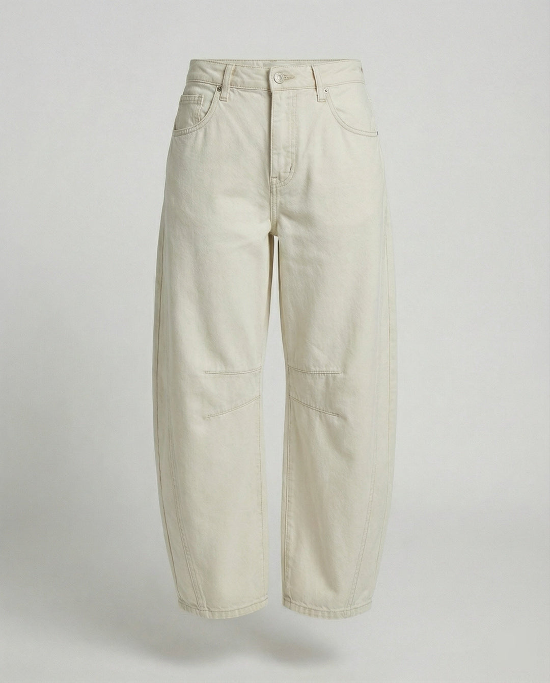 Women's Trendy Wide-Leg Denim Trousers-The Yellow Prime