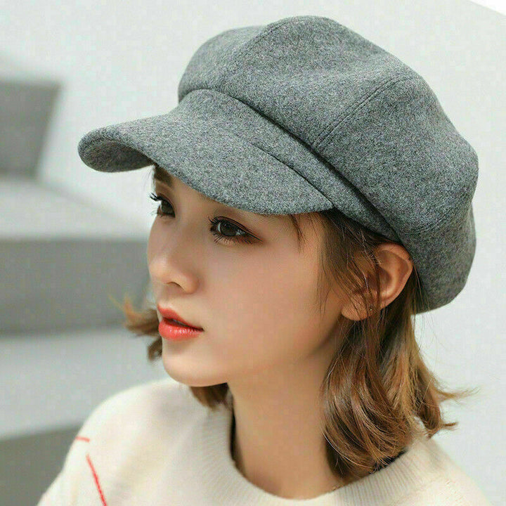 Women's Vintage Balloon Hat for Stylish Winter Comfort-The Yellow Prime