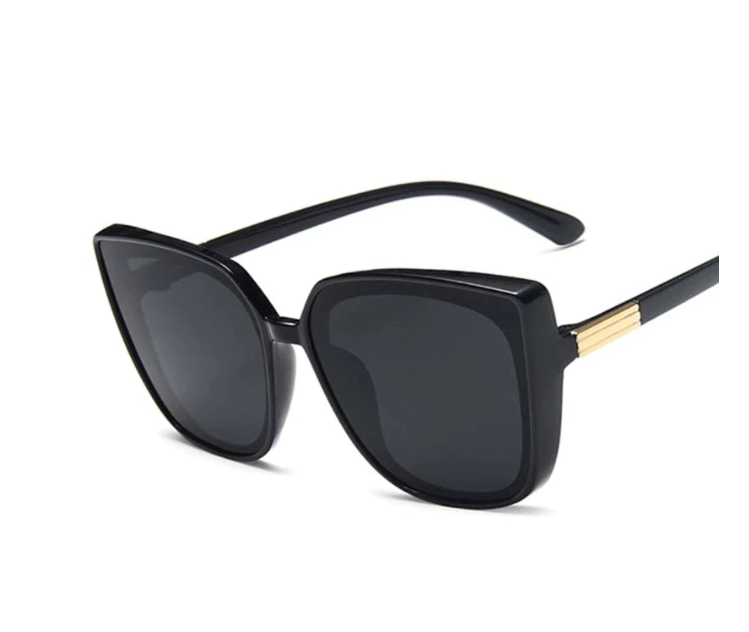 Women's Vintage Cat-Eye Sunglasses – Plastic Design for Summer 2025-The Yellow Prime