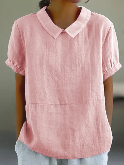 Women's Vintage Collar Blouse-The Yellow Prime