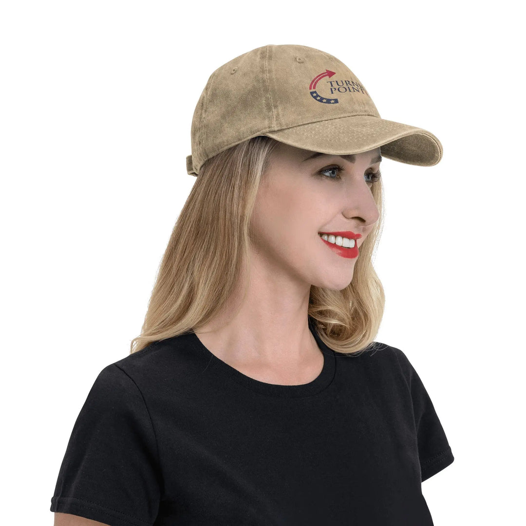 Women's Vintage-Inspired Soft Cotton Baseball Cap with Curved Brim-The Yellow Prime