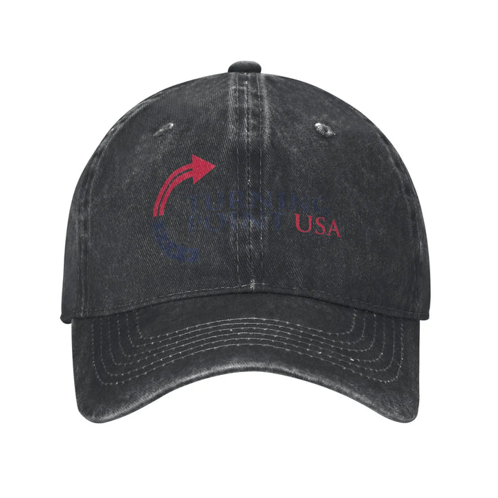 Women's Vintage-Inspired Soft Cotton Baseball Cap with Curved Brim-The Yellow Prime