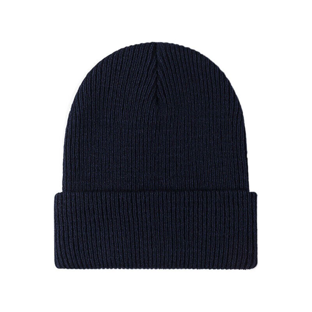 Women's Warm Versatile Beanie - Folded Cuff Ribbed Knit Winter Hat-The Yellow Prime