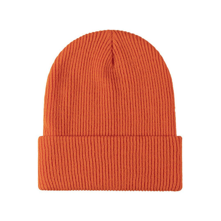 Women's Warm Versatile Beanie - Folded Cuff Ribbed Knit Winter Hat-The Yellow Prime