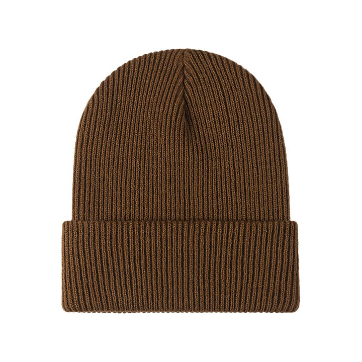 Women's Warm Versatile Beanie - Folded Cuff Ribbed Knit Winter Hat-The Yellow Prime