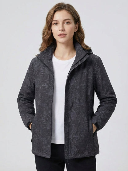 Women's Waterproof Windproof Hooded Jacket-The Yellow Prime
