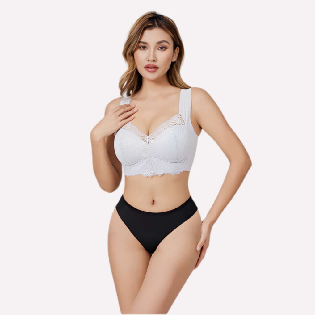 Women's Wireless Push-Up Bra for Comfort and Support-The Yellow Prime