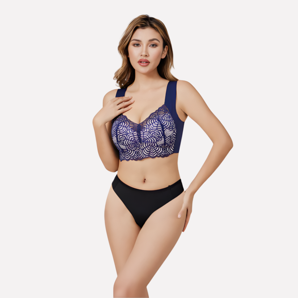 Women's Wireless Push-Up Bra for Comfort and Support-The Yellow Prime