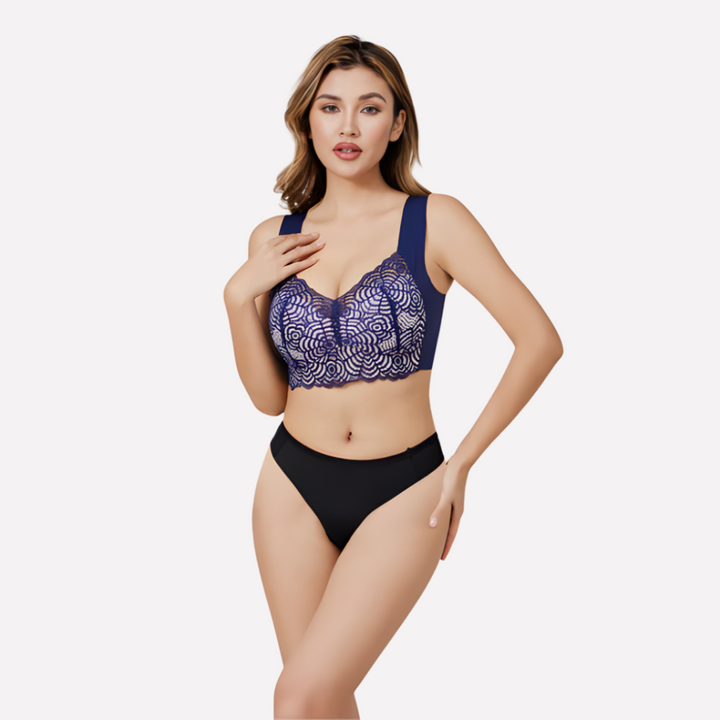Women's Wireless Push-Up Bra for Comfort and Support-The Yellow Prime
