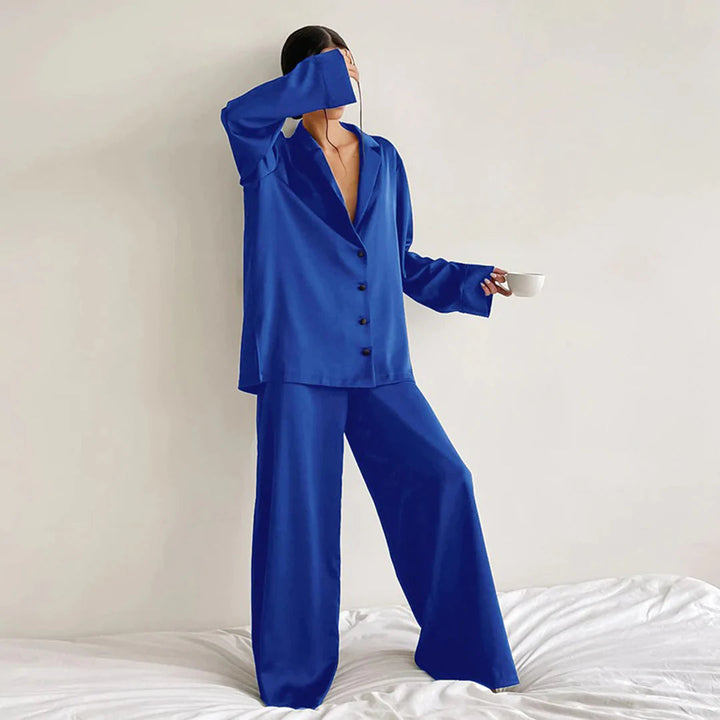 Women's breathable pajama set – silky, hypoallergenic for comfort-The Yellow Prime
