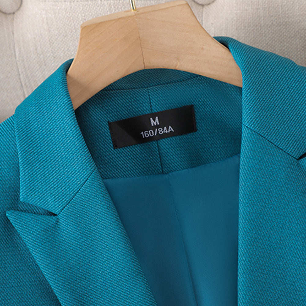 Women's versatile blazer – classic cut, high-quality fabric for events-The Yellow Prime