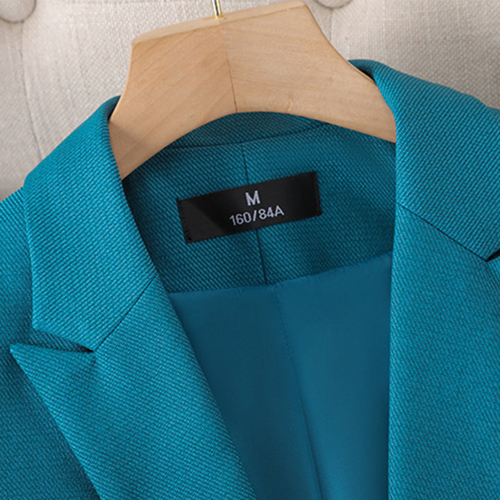 Women's versatile blazer – classic cut, high-quality fabric for events-The Yellow Prime