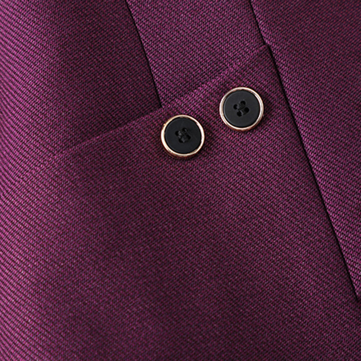 Women's versatile blazer – classic cut, high-quality fabric for events-The Yellow Prime