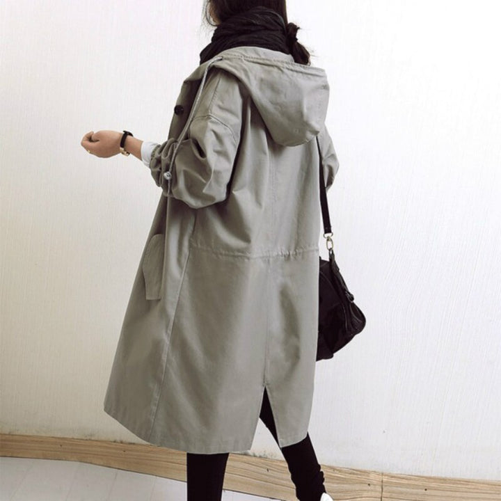 Women's Stylish Water-Repellent Double-Breasted Trench Coat