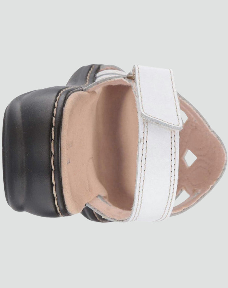 Women's Cushioned Footbed Hook-and-Loop Sandals for Comfort