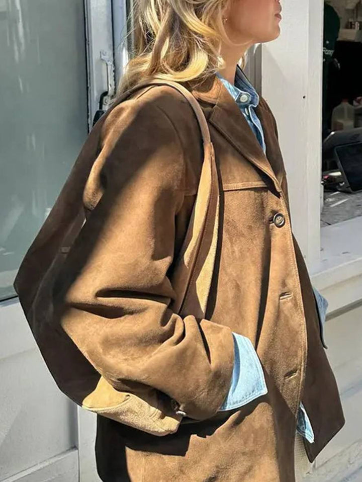 Women's Casual Lapel Jacket – Timeless Everyday Style