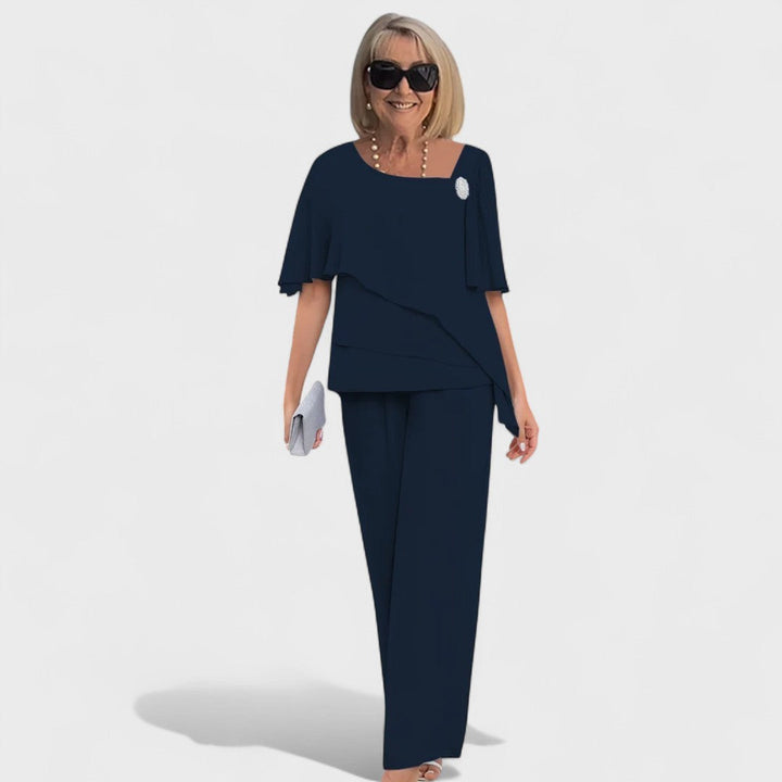 Wynonna | Women's Elegant Two-Piece Outfit-The Yellow Prime