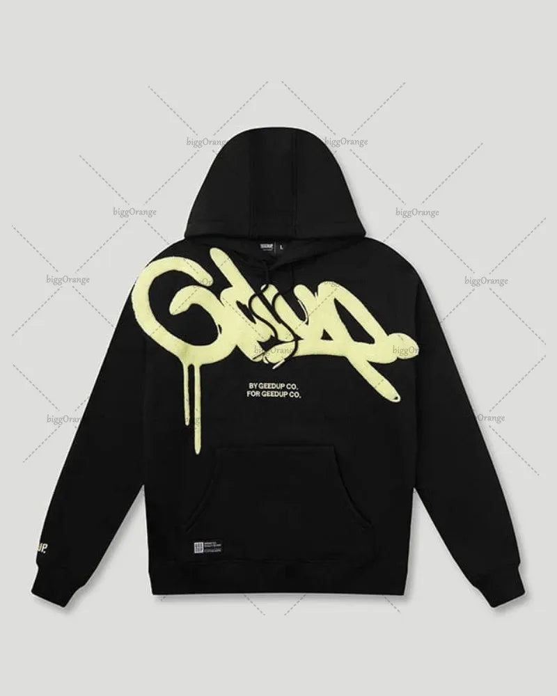 Y2K Harajuku Oversized Letter Hoodie – Unisex Streetwear