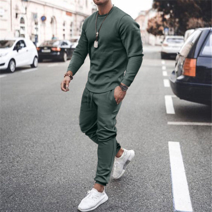 Men's Casual Two-Piece Streetwear Tracksuit
