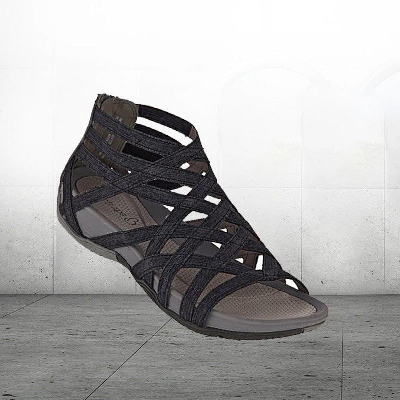 Zaylee | Women's Roman Sandals for Stylish Summer Wear-The Yellow Prime
