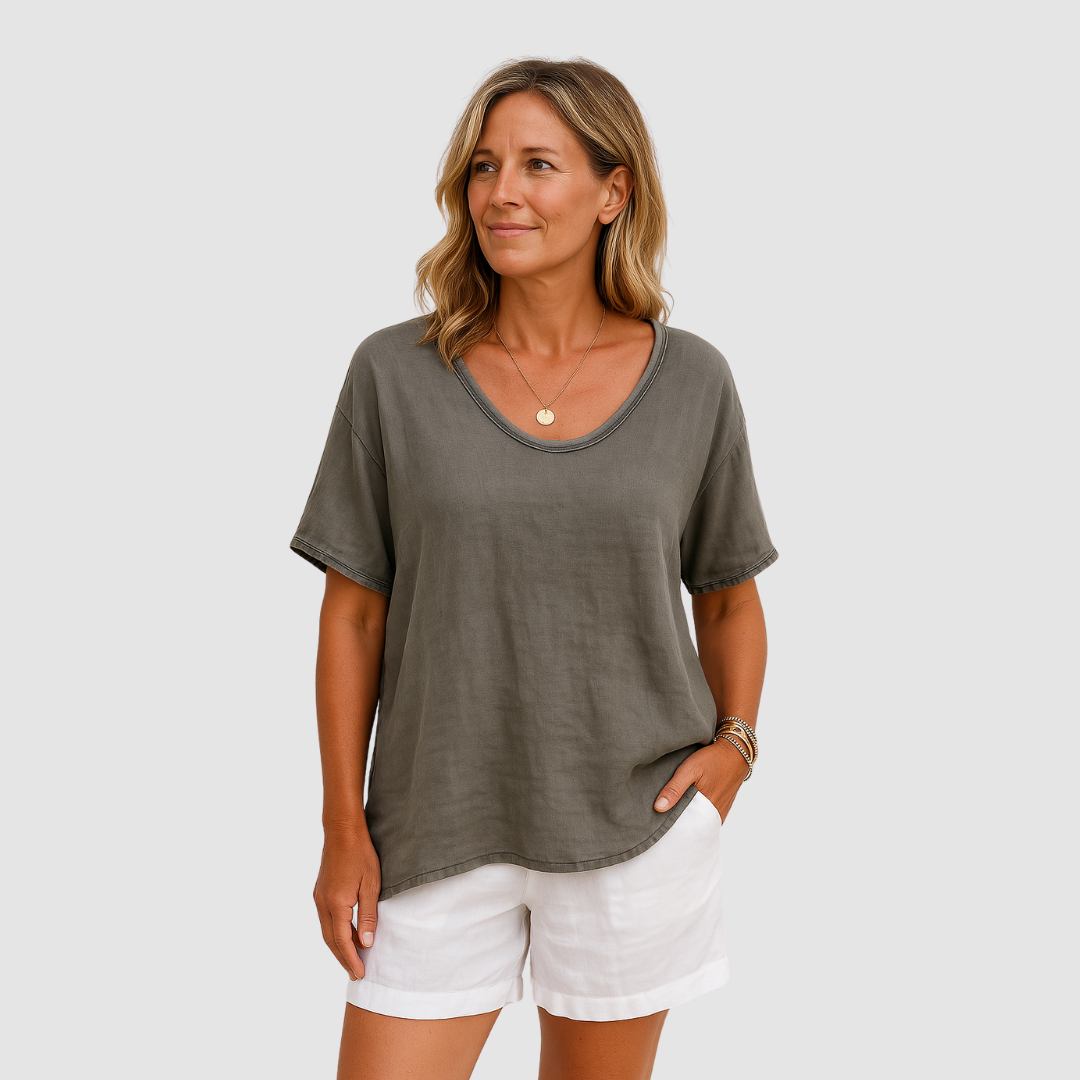 Women's Comfortable Loose Fit T-Shirt-The Yellow Prime