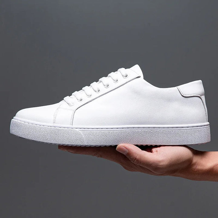 David | Men's Leather Sneakers-The Yellow Prime