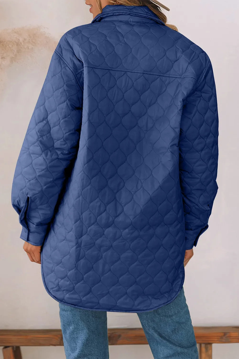 Women's Winter Coat, Snap Front, Collared, Sizes S-2XL
