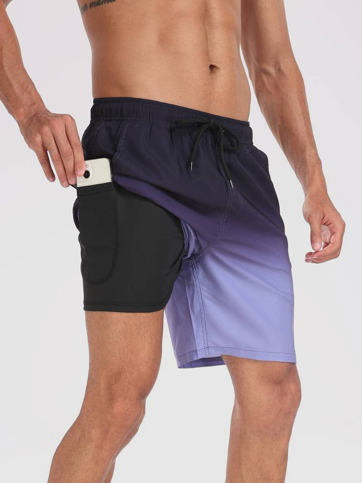 Denis | Men's Versatile 2-in-1 Swim Shorts