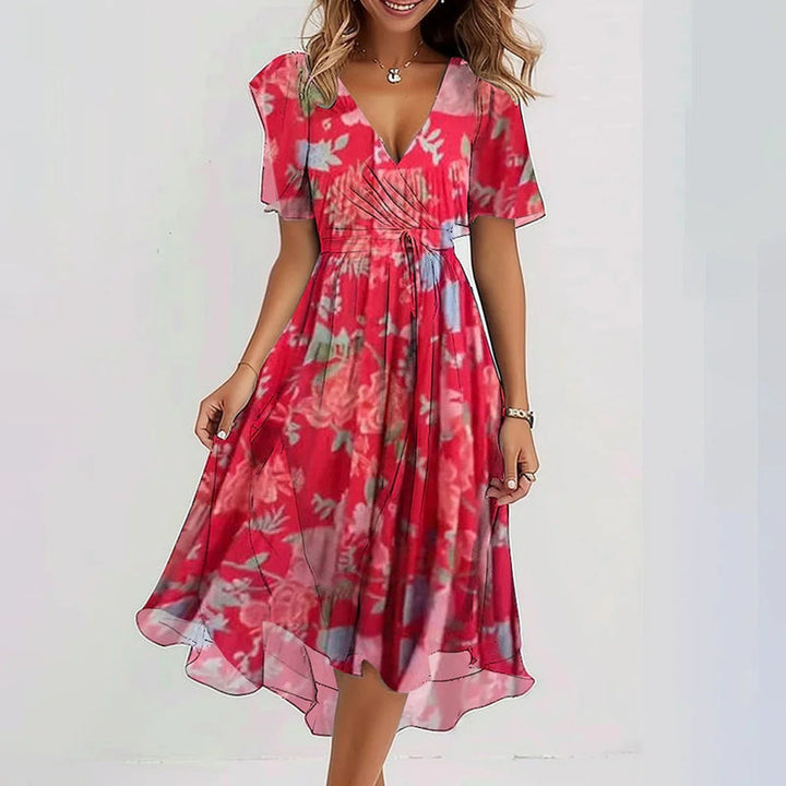 Naomi | Women's Elegant Summer Dress-The Yellow Prime