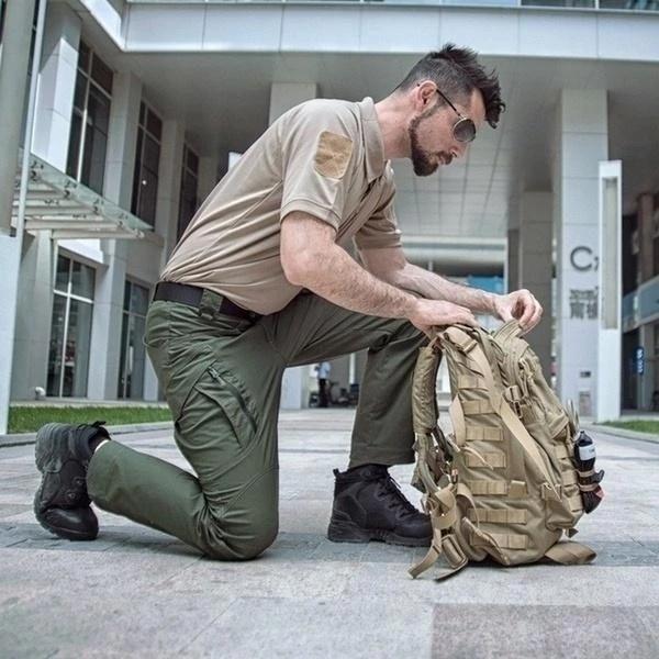 Men's Versatile Outdoor Cargo Pants-The Yellow Prime
