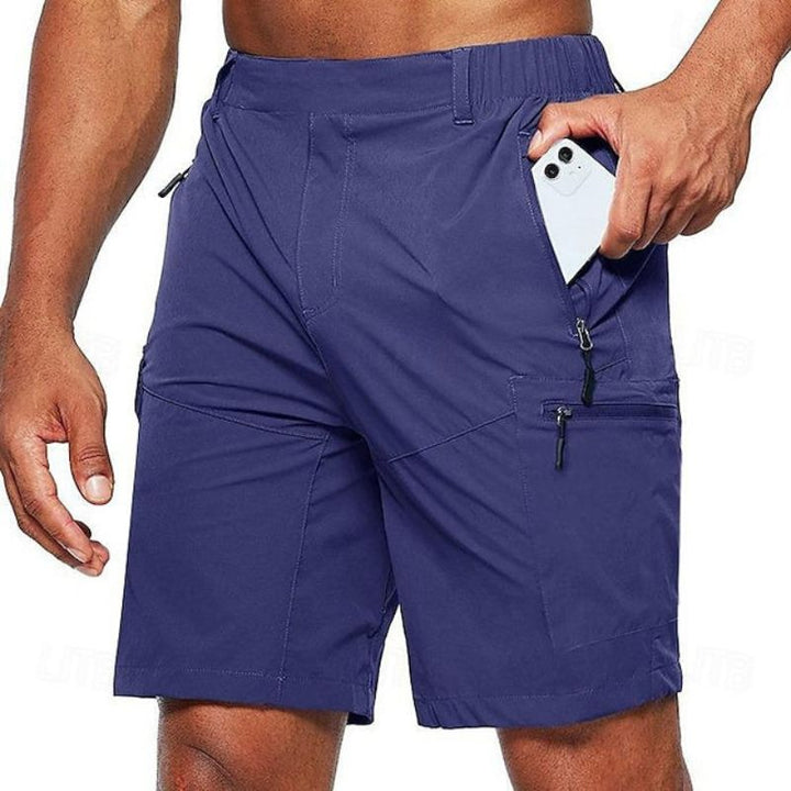 Adventurous Men's Lightweight Breathable Cargo Shorts for Summer-The Yellow Prime