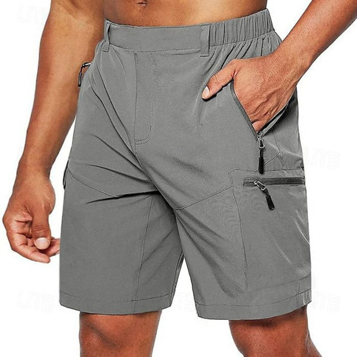 Adventurous Men's Lightweight Breathable Cargo Shorts for Summer-The Yellow Prime