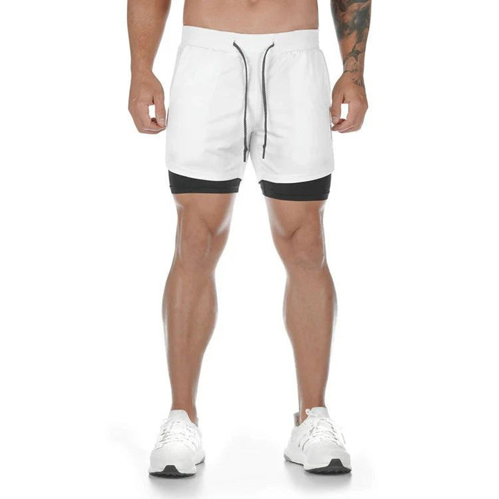 Alex | Men's Lightweight Flexible Summer Training Shorts-The Yellow Prime