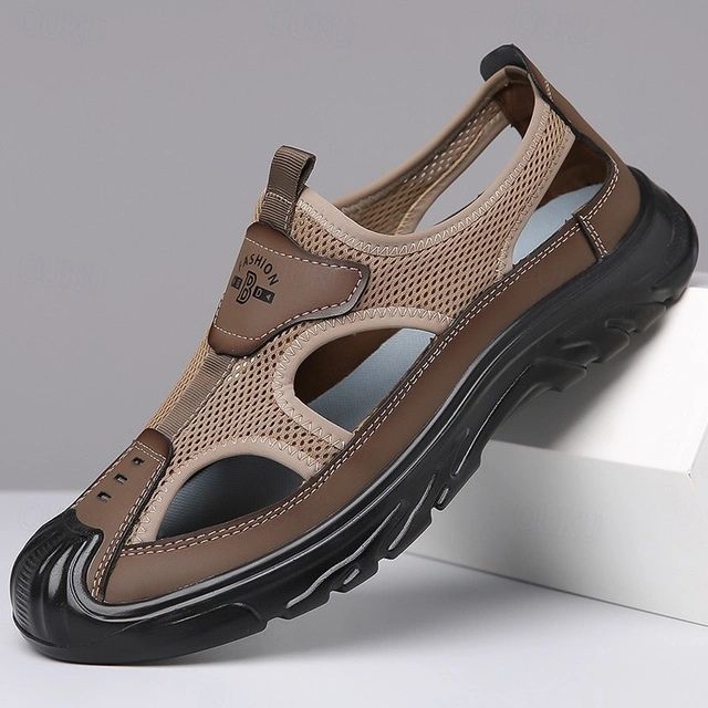 Alex | Men's Stylish and Breathable Summer Sandals-The Yellow Prime