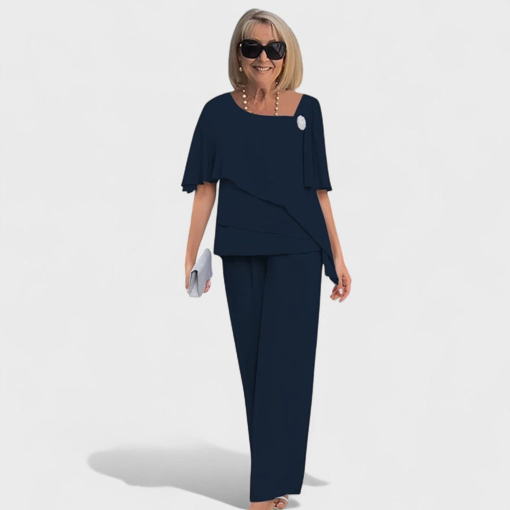 Wynonna | Women's Elegant Two-Piece Outfit-The Yellow Prime