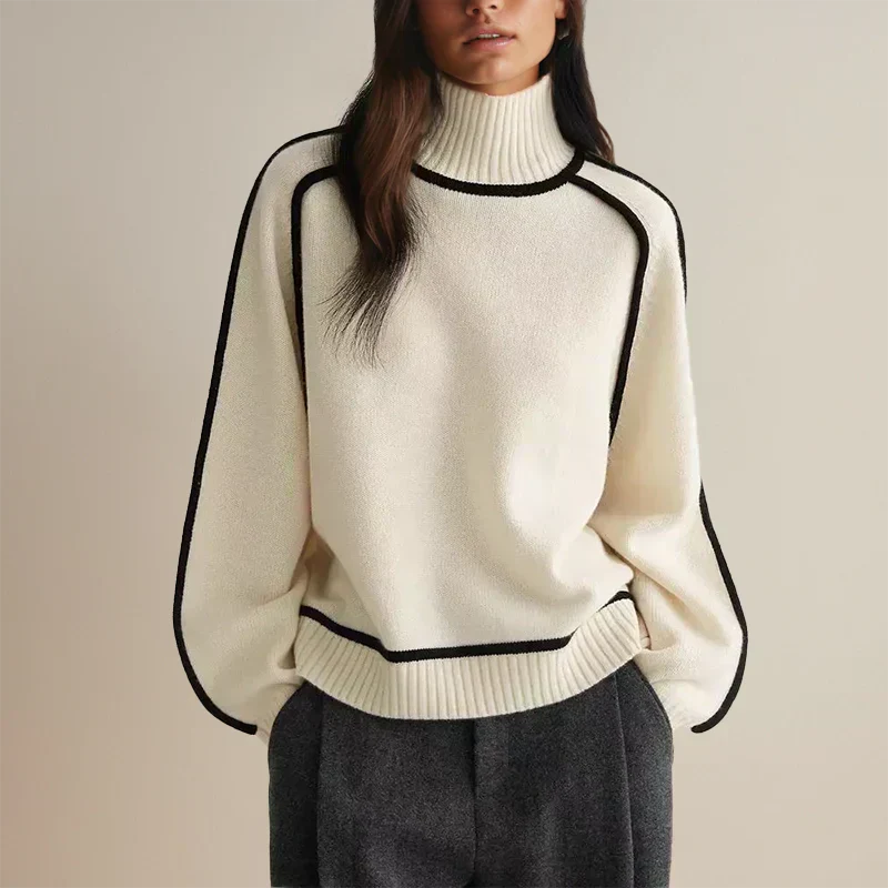 Women's Elegant Soft Sweater-The Yellow Prime