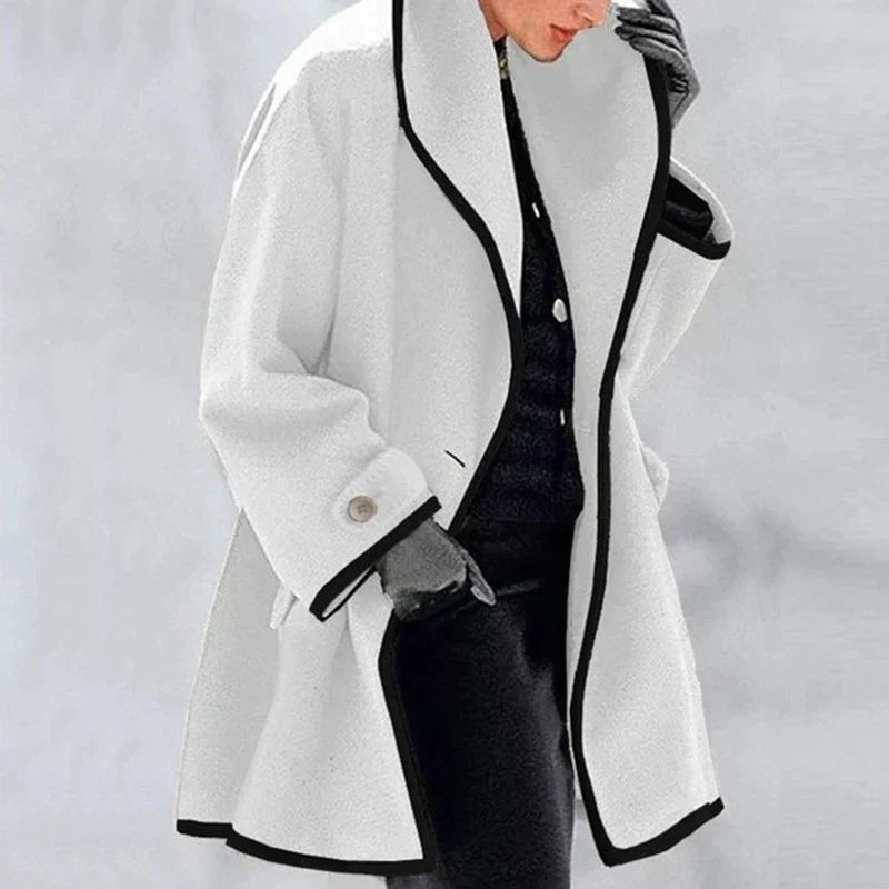 Gabardina extragrande de mujer, segura y refinada