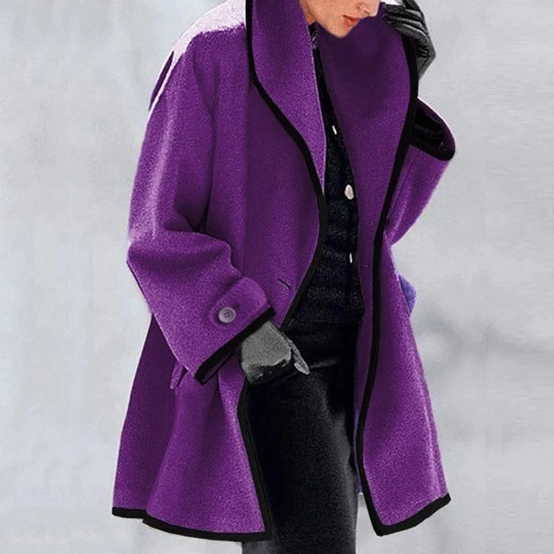 Gabardina extragrande de mujer, segura y refinada