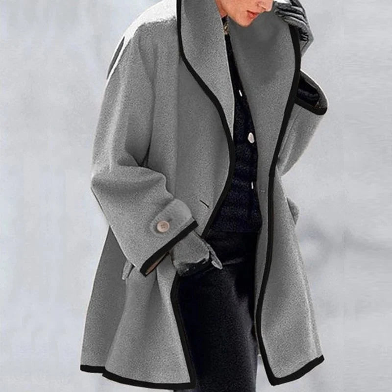 Gabardina extragrande de mujer, segura y refinada