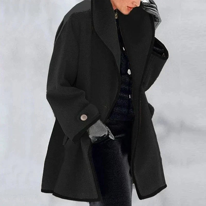 Gabardina extragrande de mujer, segura y refinada