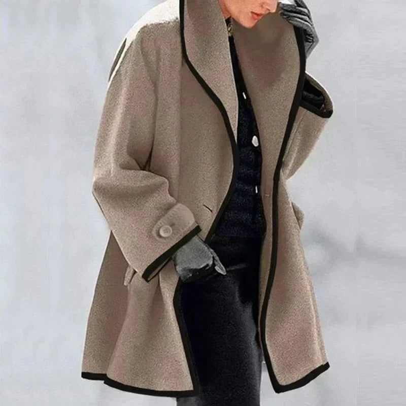 Gabardina extragrande de mujer, segura y refinada