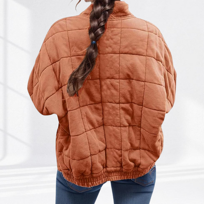 Gesteppte, taillierte und elegante Steppjacke für Damen – warm für Herbst und Winter