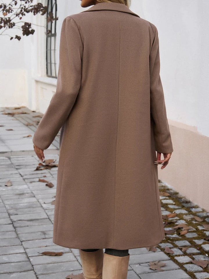 Trench oversize évasé élégant pour femme
