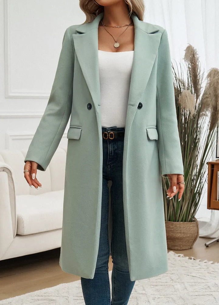Trench oversize évasé élégant pour femme